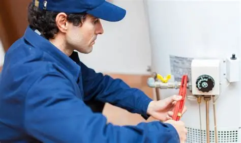 Professional repairing a residential water pump in Dubai